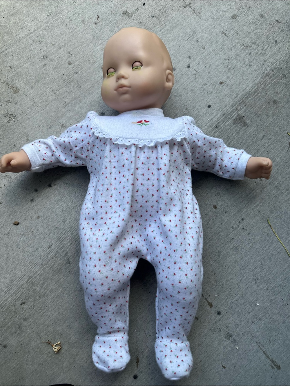 Pleasant Company Bitty Baby Doll Blue Eyes Vintage American Girl Stamped RARE